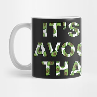 It's An Avocado Thanks-Funny Vine Sticker and Mug- Laptop Sticker- Mug